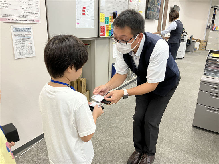 一誠商事にて子ども参観を開催しました！